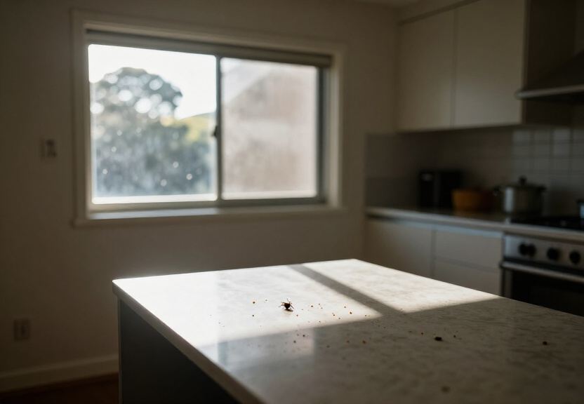 Ant nest hidden in wall cavity of a North Richmond home